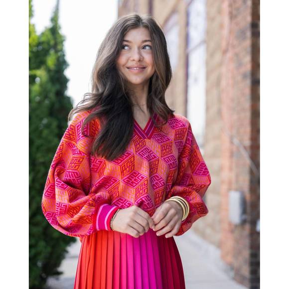 NEW EMILY MCCARTHY lolli sweater in block monogram - Picture 5 of 7